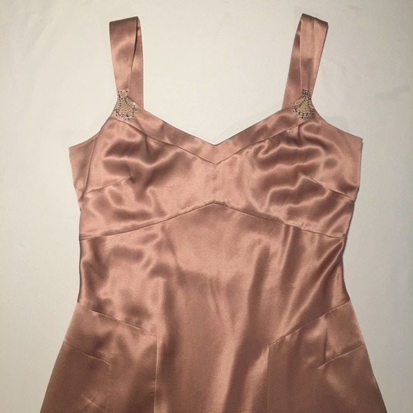 Ann Taylor Beaded Fit & Flare Mini Dress - Picture 1 of 15